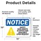 Signmission 10 in Height, 14 in Width, Vinyl Decal, Rectangle OS-2PACK-NS-D-1014-L-18141 - alternate 2